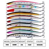 Valkyrie 10 Adet 18cm 24gr Minnow Rapala Sahte Yapay Yem 1. Kalite Ekonomik Paket