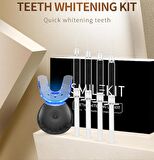 Valkyrie Smilekit 4 Jel Profesyonel Diş Parlatma Beyazlatma Seti LED UV Işık