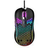 Valkyrie RGB Led Işıklı 6 Tuşlu 7200DPI Gaming Oyuncu Mouse Siyah