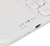 Valkyrie Kablosuz Touchpad Bluetooth Klavye - Ios Android Windows Uyumlu - TÜRKÇE Dil - Şarjlı - Ultra İnce - Type-C Giriş Beyaz