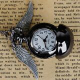 Valkyrie Harry Potter Quidditch Snitch Topu Model Kolye Köstekli Saat 