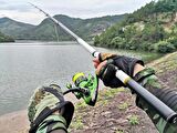 Valkyrie 3 Metre Karbon Fiber Balık Olta Kamış - 9 Boğum 9 Halka Teleskopik -