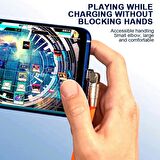 Valkyrie 6A Ios Apple Lightning Uyumlu Sıvı Silikon Data Hızlı Şarj Kablosu - 180 Derece Oynar Başlık - Katlanmaz Kırılmaz Dayanıklı Kablo