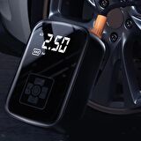 Valkyrie 150psi Taşınabilir Hava Kompresörü Pompası Powerbank Fener Oto Motosiklet Araba Bisiklet Top Lastik Şişirme