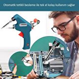 Valkyrie 5 Parça Tetikli Otomatik Beslemeli Havya Lehim Tabancası Seti - 60W 480°C Yeni Nesil Seramik Isınma - Tek El Kullanım
