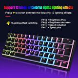 Valkyrie Kablosuz Touchpad Bluetooth Klavye - Ios Android Windows Uyumlu - TÜRKÇE Dil - Şarjlı - Ultra İnce - Type-C Giriş Pembe L700 61
