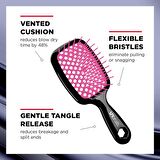 Valkyrie Unbrush DuoFlex Islak Kuru Saç Fırçası - %100 Orjinal Kiraz Çiçeği