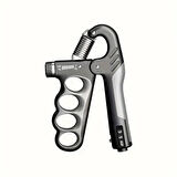 Valkyrie Sayaçlı Ergonomik 5-100kg El Yayı Bilek Güçlendirici Fitness Egzersiz Spor Aleti Sayaçlı XL Boy Gi