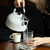 Valkyrie 3L Paslanmaz Çelik Düdüklü Kettle Su Isıtıcısı Çaydanlık Islıklı Demlik