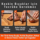 Valkyrie Profesyonel Roller Bıçak Biley Seti - Kolaylıkla Tecrübe Gerektirmeyen Muhteşem Keskinlik 15 ve 20 derece Bıçak Bileği