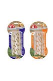 8in1 Delights 2 Çeşit Karma Twisted Sticks Burgu Köpek Ödülü 55 Gr. X 2 Paket