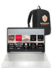 HP 15S-EQ2000NT R7 5700U 12GB RAM 512GB SSD 15.6'' Full HD W11H Dizüstü Bilgisayar & PER4 ÇANTA 