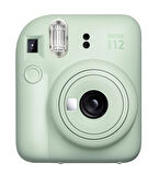 Fujifilm Instax Mini 12 Yeşil Fotoğraf Makinesi-Çerçeve ve 64'lü Kare Albüm Seti