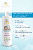 LE NATURA Organik & Vegan Sertifikalı, Prebiyotikli Bebek Temizleme Suyu-durulanmayan Miseler Su - 400 ml