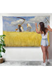 Anna Ancher - İşçiler Duvar Örtüsü - Harvesters-7156