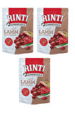 Rinti Pouch Kuzu Etli Köpek Yaş Mama 400 Gr. X 3 Adet