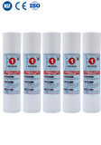Açık Kasa Su Arıtma Cihazı 10 İnc 1 Mikron Sediment Spun Filtre ( 5 Adet )