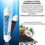 Kapalı Kasa 12 İnc Su Arıtma Cihazı Filtresi İnline 4 Aşamalı Nsf Onaylı Filtre Seti