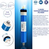 Su Arıtma Cihazı Yapım Seti Vontron Membranlı 5 Aşamalı Kokonat Bazlı Tatlandırıcılı