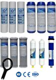 Açık Kasa Su Arıtma Cihazı 80 GPD Domestic Membranlı 5 Aşamalı Cift Karbonlu Ekonomik Paket