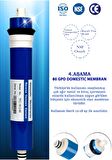 Açık Kasa Su Arıtma Cihazı 80 GPD Domestic Membranlı 5 Aşamalı Cift Karbonlu Ekonomik Paket