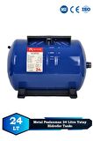 Trtank Profesyonel 24 Litre Yatay Ayaklı Nsf Membranlı Hidrofor Genleşme Tankı
