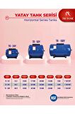 Trtank Profesyonel 24 Litre Yatay Ayaklı Nsf Membranlı Hidrofor Genleşme Tankı