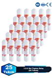 Kapalı Kasa Su Arıtma Cihazı 12'' Inline 3 Aşama 25 Takım Toptan Filtre