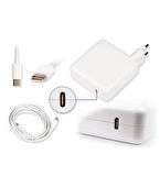 Apple MacBook 87W USB-C PD Notebook Adaptör Laptop Şarj ( Apple Uyumludur.)