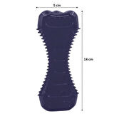 By Nevser® Köpekler İçin Diş Kaşıma Oyuncağı Tırtıklı Yapıda Plastik Dumbell