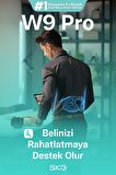 SKG W9 Pro TENS-EMS Bel ve Sırt Masaj Aleti, Isı Terapisi-Termoterapi, Fototerapi Bel Kemeri