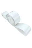 Saten Kurdele 6 cm Beyaz 5 Metre