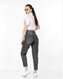 CEDY DENIM Kadın Yüksek Bel Soho Boyfriend Jean C599
