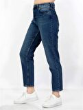 CEDY DENIM Kadın Yüksek Bel Soho Boyfriend Jean C599
