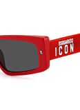 Dsquared2 Gri Erkek Güneş Gözlüğü 205514C9A57IR
