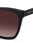 Tommy Hilfiger Pembe Kadın Dikdörtgen Güneş Gözlüğü 206234GWM543X