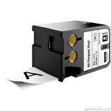 DYMO 1868755 XTL 54mm x 7metre Beyaz/Siyah Vinil Etiket