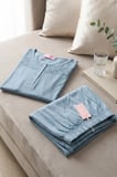 Kadın Dantelli Bambu Viskon Uzun Kollu Mevsimlik Soft Örme Yumuşak Pijama Takımı