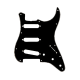 Fender Pickguard Strat 11 Hole S/S/S 3-Ply B/W/B