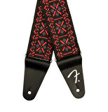 Fender Pasadena Woven Straps Yellow Snowflake Gitar Askısı