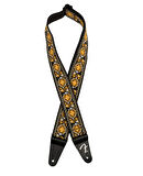 Fender Pasadena Woven Straps Yellow Lotus Gitar Askısı