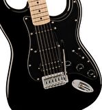 Squier Sonic Stratocaster HSS Akçaağaç Klavye Siyah Elektro Gitar