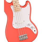Squier Sonic Bronco Bass Akçaağaç Klavye WPG Tahitian Coral Bas Gitar