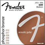 Fender Phosphor Bronze 60M 13-56