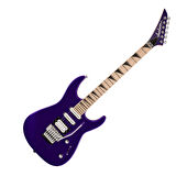 Jackson X Serisi DK3XR M HSS Akçaağaç Klavye Deep Purple Metallic Elektro Gitar