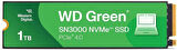 WD 1TB GREEN SN3000 5000-4000MB/S, NVME M.2 SSD DISK