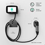 Wallbox Commander 2 22 Kw 5 Metre Kablolu Elektrili Araç Şarj İstasyonu