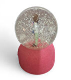 8 cm Müzikli Işıklı Romantik Kar Küresi 0470