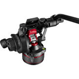 Manfrotto MVK612TWINGA Nitrotech 612 & Alu Twin GS Video Tripod