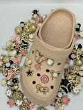5 Adet Karışık Taşlı Jibbitz Crocs Terlik Süsü Charm Modelleri